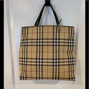 Burberry Check Tote